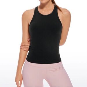 Butterluxe Waist Length Racerback Tank Top